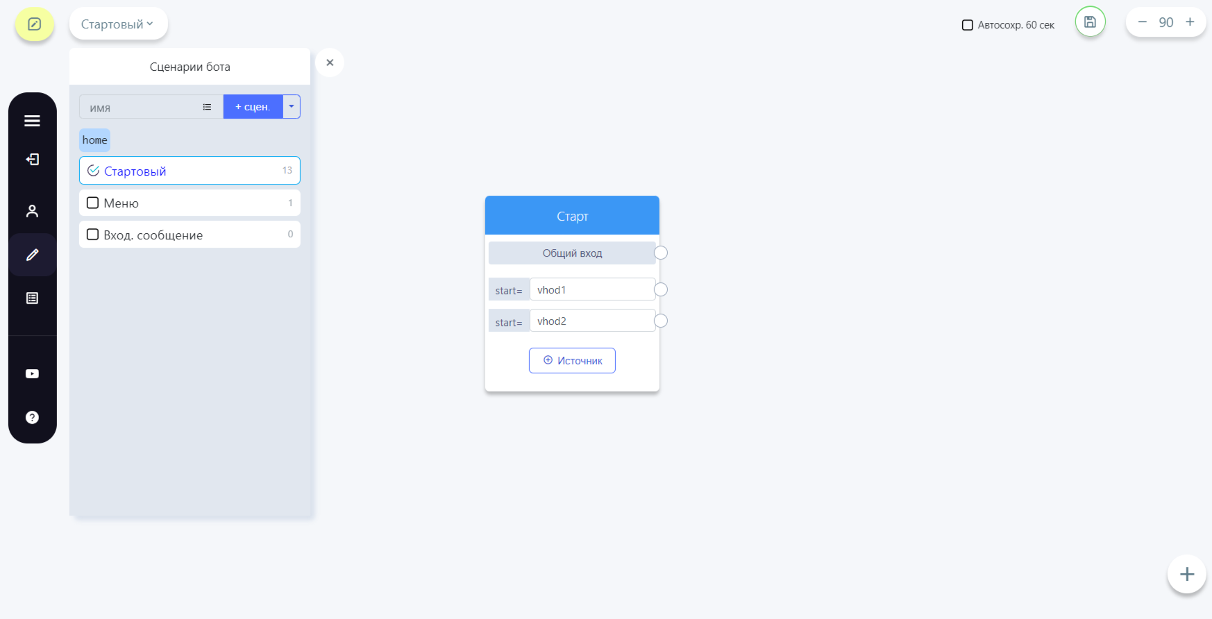 Как делать уникальные точки входа в Telegram бота?